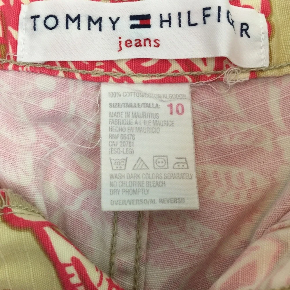 Tommy Hilfiger Capri Floral Pants - 10 - Picture 3 of 4